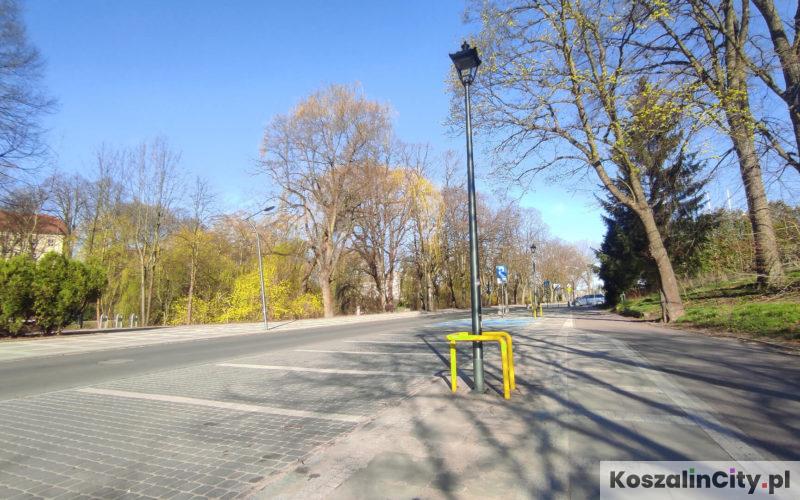 Bezpłatny parking przy Parki Książąt Pomorskich w Koszalinie