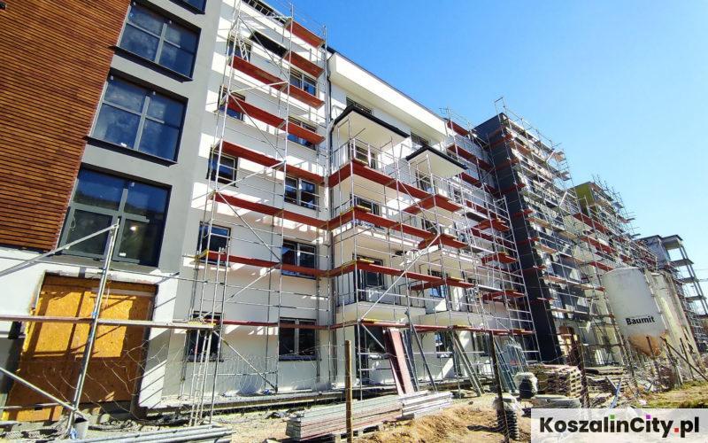 Nowe mieszkania przy ulicy Hallera w Koszalinie