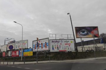 Szpecące reklamy i billboardy w Koszalinie – czy znikną z miasta?