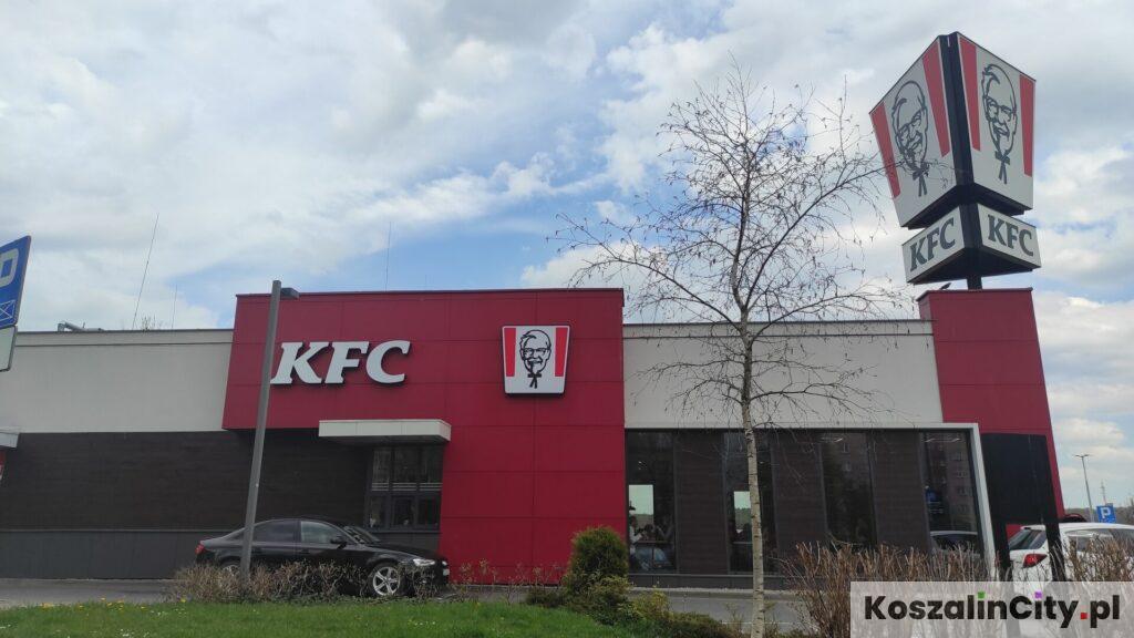 KFC w Koszalinie koło Politechniki