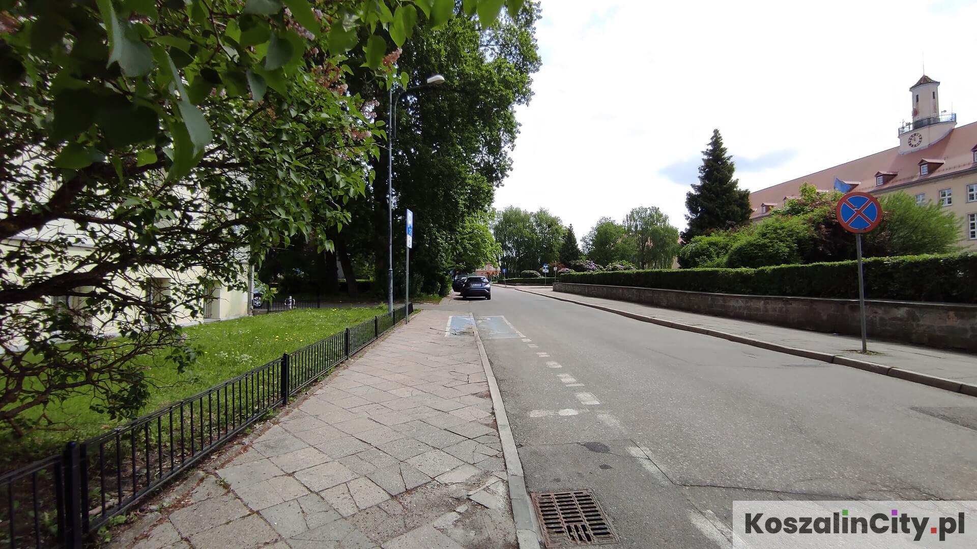Parking przy Sądzie Rejonowym w Koszalinie - płatna strefa parkingowa