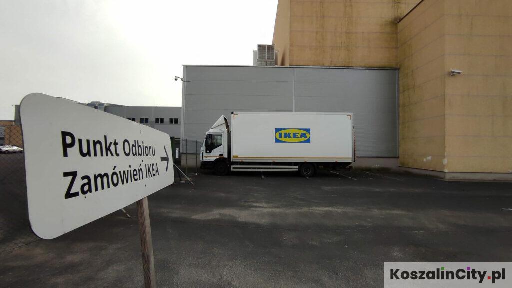 Samochód IKEA w Koszalinie