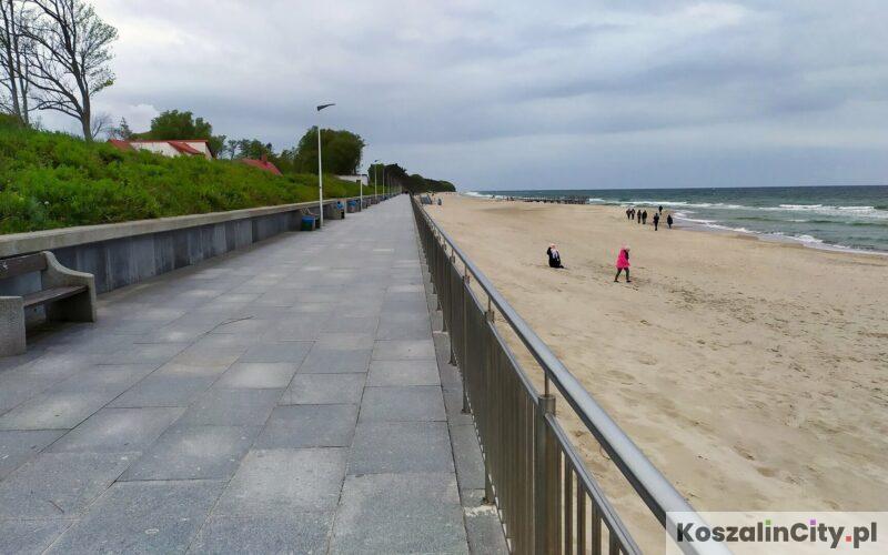 Promenada nadmorska w Sarbinowie