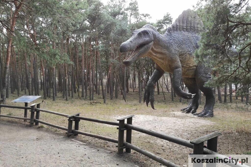 Dinozaur w JuraPark Solec Kujawski