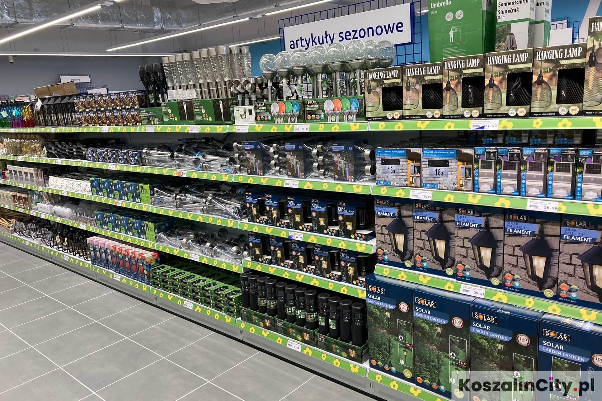 Artykuły ogrodowe w koszalińskim sklepie Action