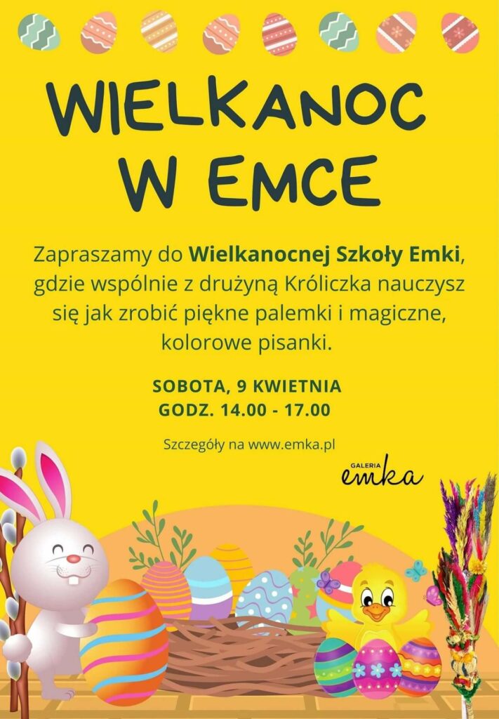 Warsztaty Wielkanocne w Emce w Koszalinie
