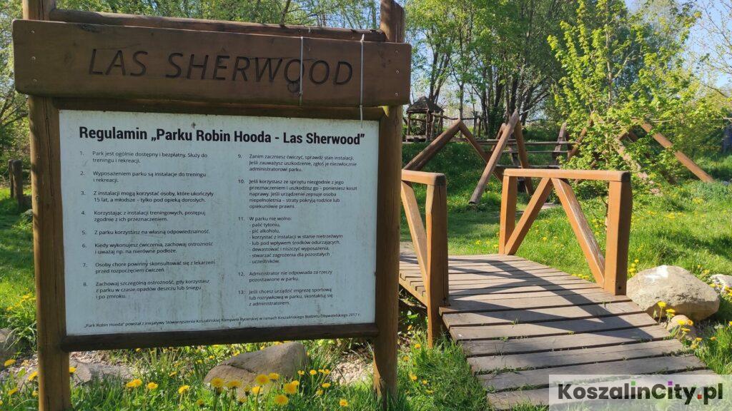Las Sherwood w Koszalinie