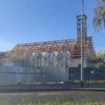 Nowy kościół garnizonowy w Koszalinie - budowa