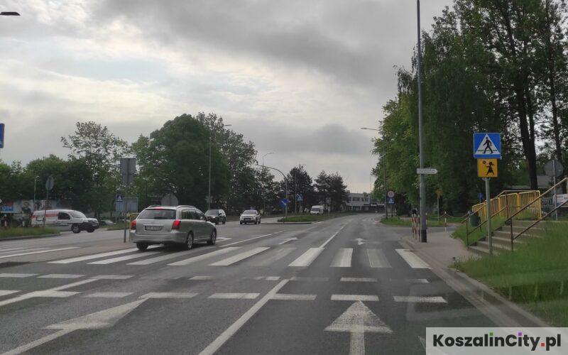 Zła organizacja ruchu drogowego w Koszalinie