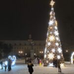 Choinka, iluminacje świetlne i ozdoby świąteczne w Koszalinie [video]