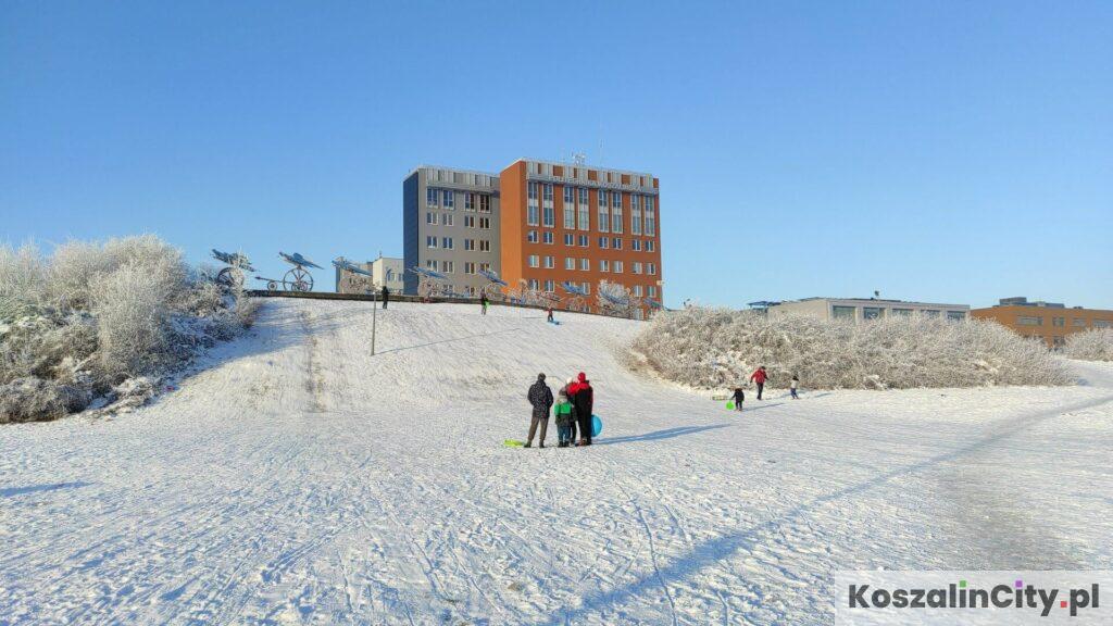Na sanki pod Politechnikę Koszalińską