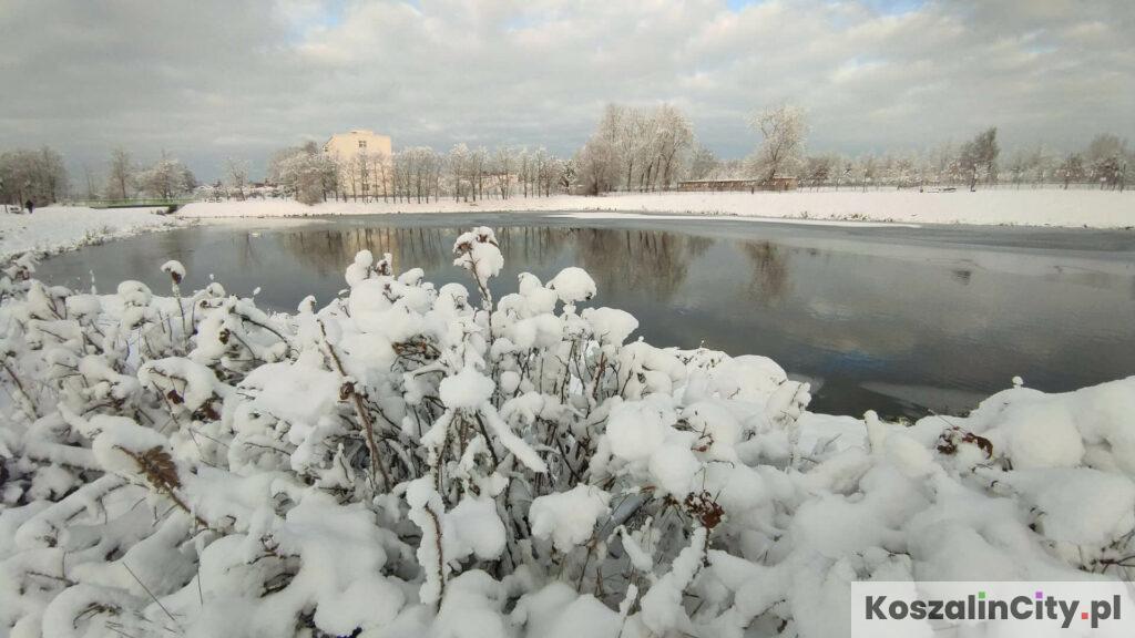 Śnieg na Wodnej Dolinie