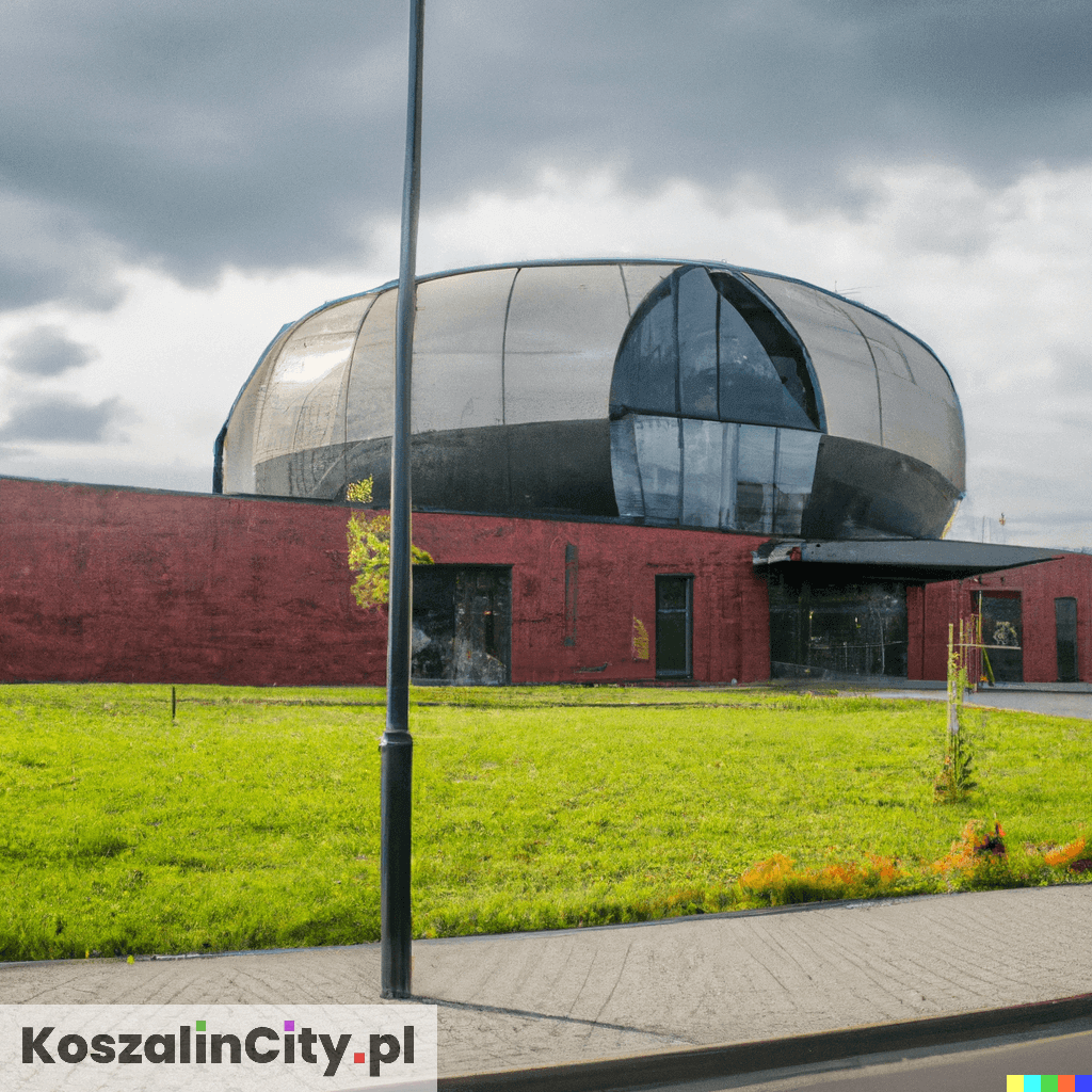 Futurystyczny budynek w Koszalinie - Sztuczna inteligencja (AI)