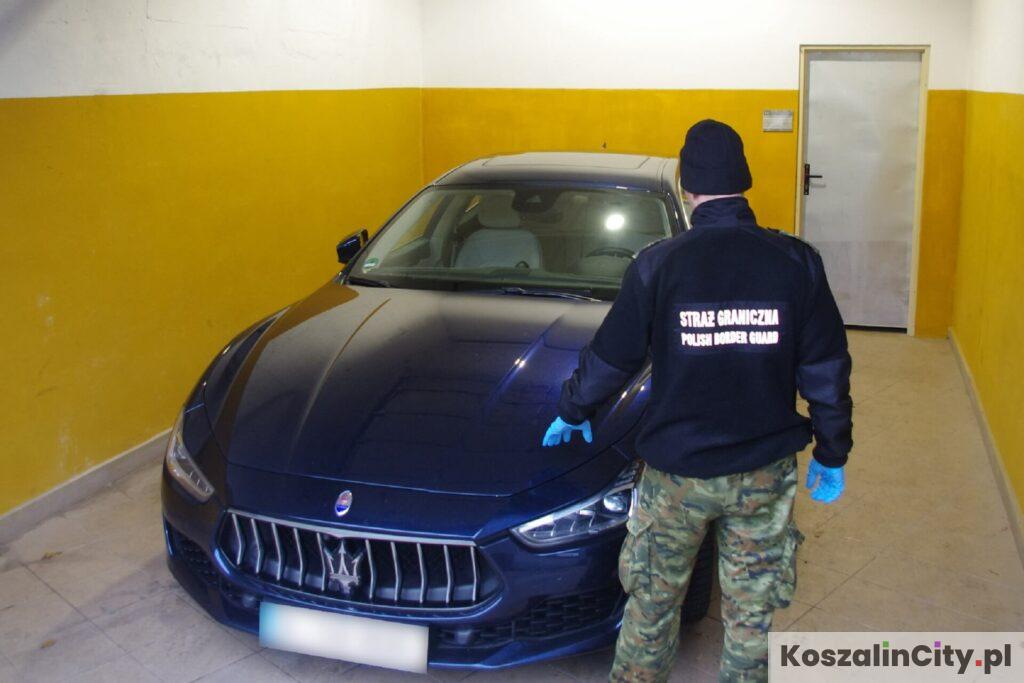 Maserati Ghibli odnalezione w Koszalinie