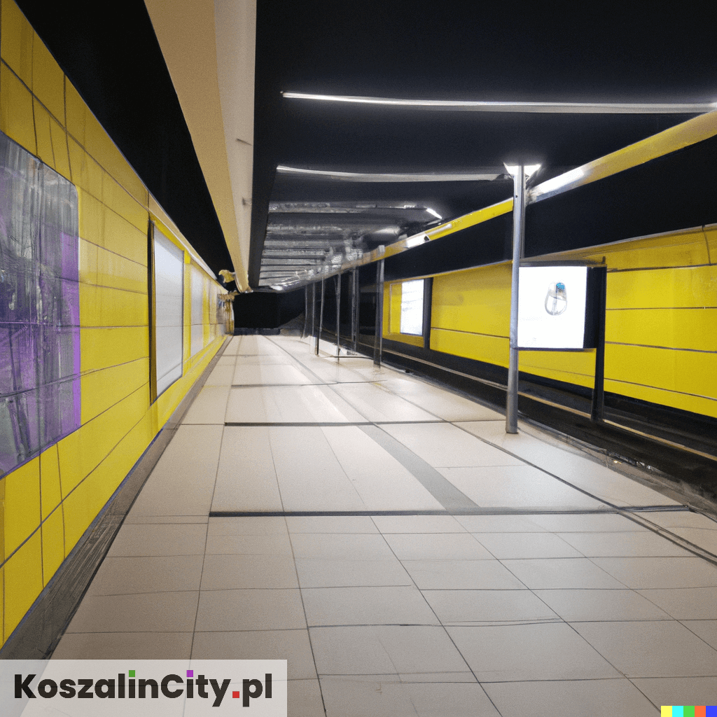 Żółta stacja metra - Sztuczna inteligencja (AI)