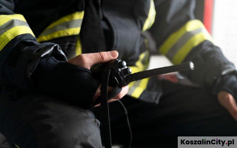 Akcja usunięcia materiałów wybuchowych znalezionych w garażu w Koszalinie