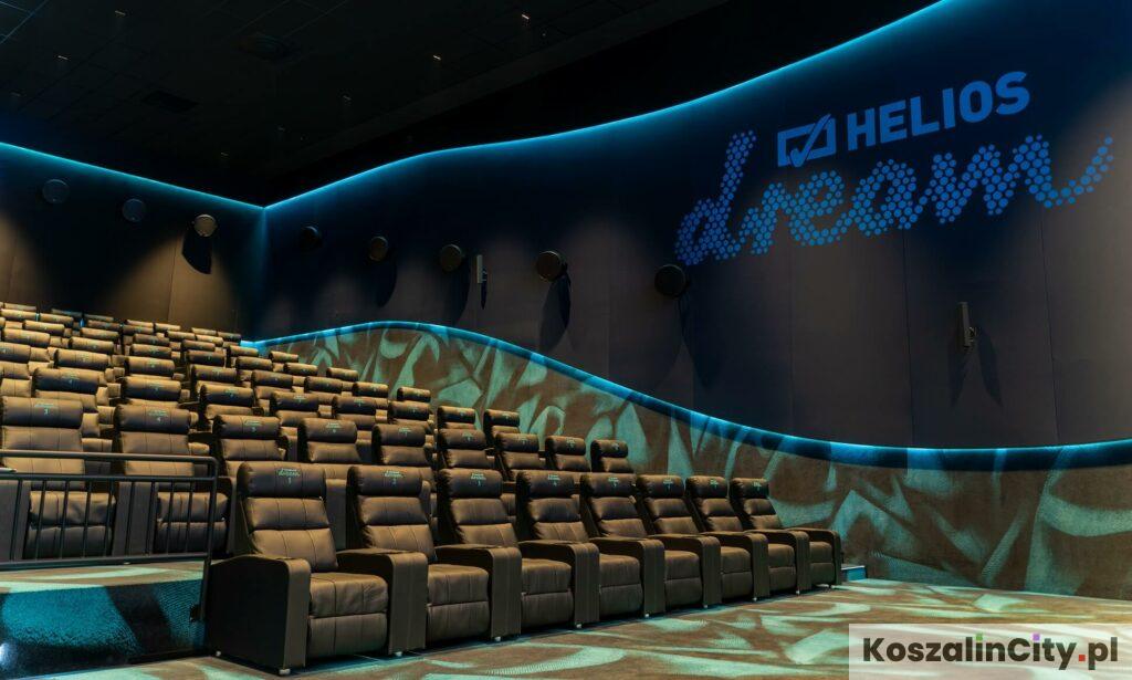 Kino Helios w Koszalinie - sala kinowa typu Dream