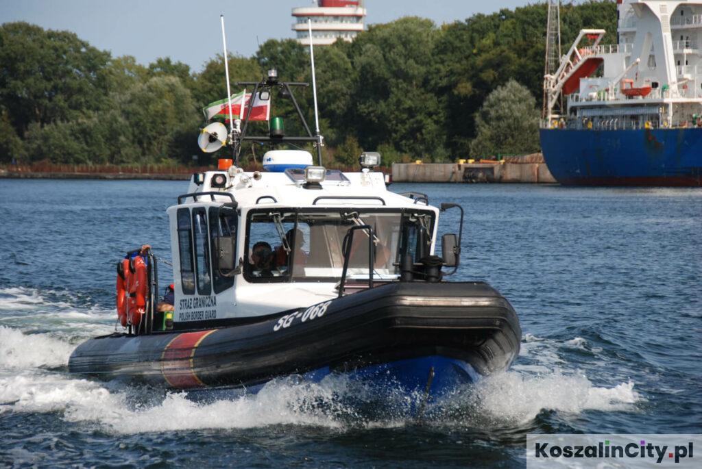 Łódź Morskiego Oddziału Straży Granicznej (MOSG)