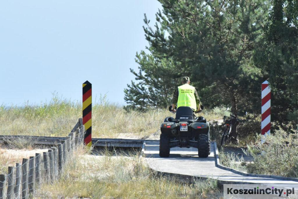 Quad Morskiego Oddziału Straży Granicznej (MOSG)