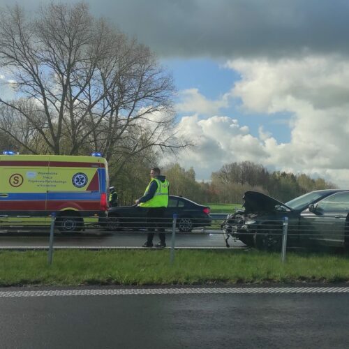 Wypadek na S6 pomiędzy Kołobrzegiem a Koszalinem [zdjęcia]