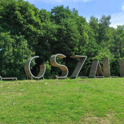 Napis KOSZALIN, czyli Koszalin niczym Hollywood