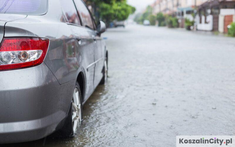 Skutki ulewy w Koszalinie
