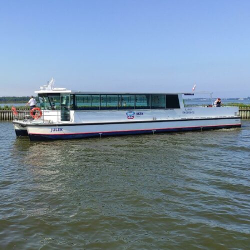 Statek Julek z Koszalina do Mielna/Unieścia – rozkład jazdy, bilety 🚢