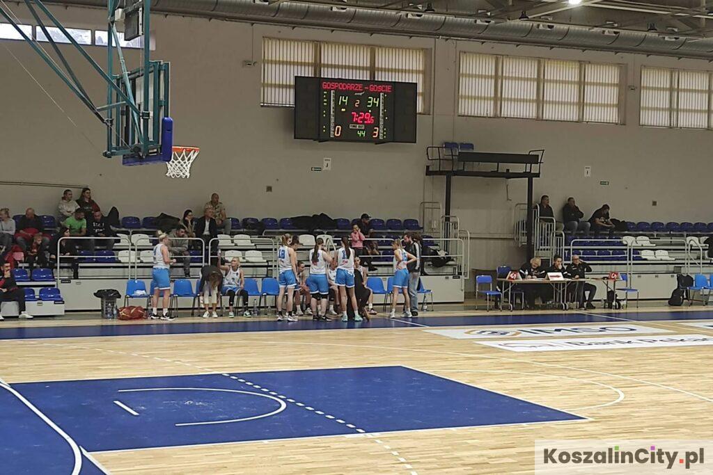 Drużyna kobiecej koszykówki z Koszalina