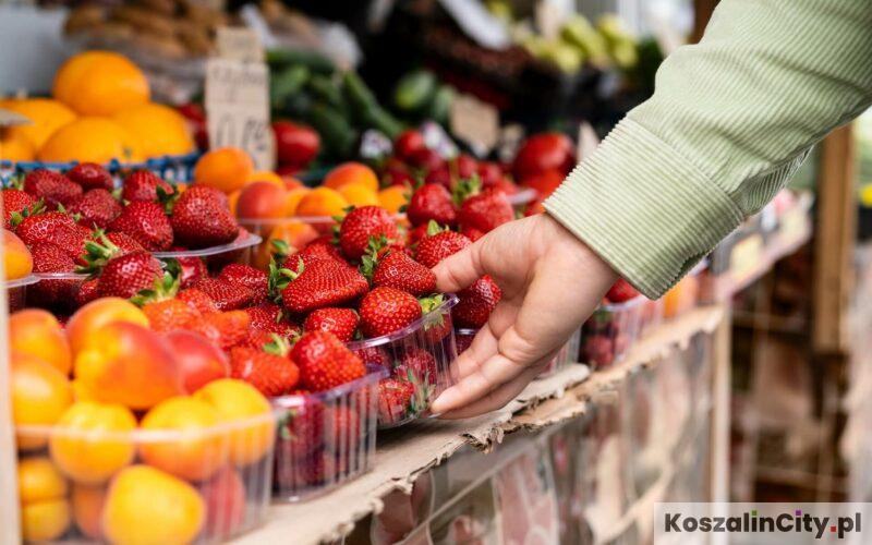 Giełda owocowo-warzywna w Koszalinie