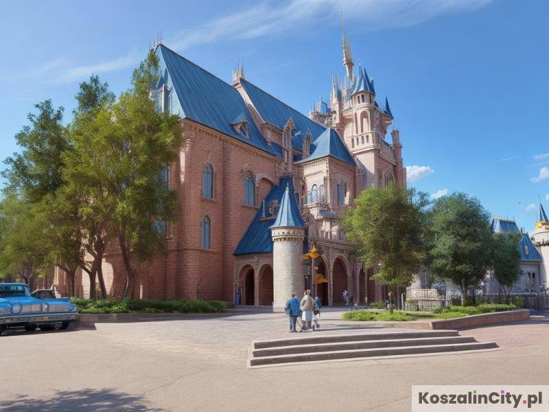 Katedra w Koszalinie wygenerowana przez sztuczną inteligencję