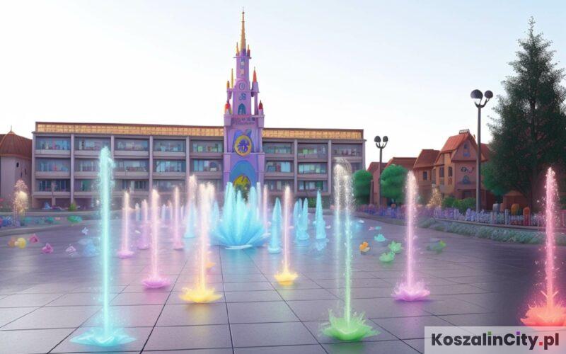 Koszalin w bajkowym stylu m.in. animacji studia Disney Pixar