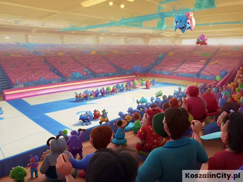Koszalin w stylu Disney Pixar - hala