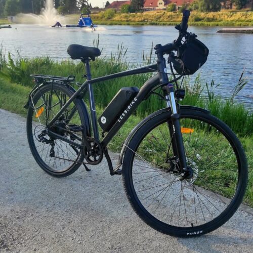 Tani męski rower elektryczny z dużą ramą (20 cali), czyli Less.Bike HF4.0 🚴 Recenzja i opinia użytkownika roweru!