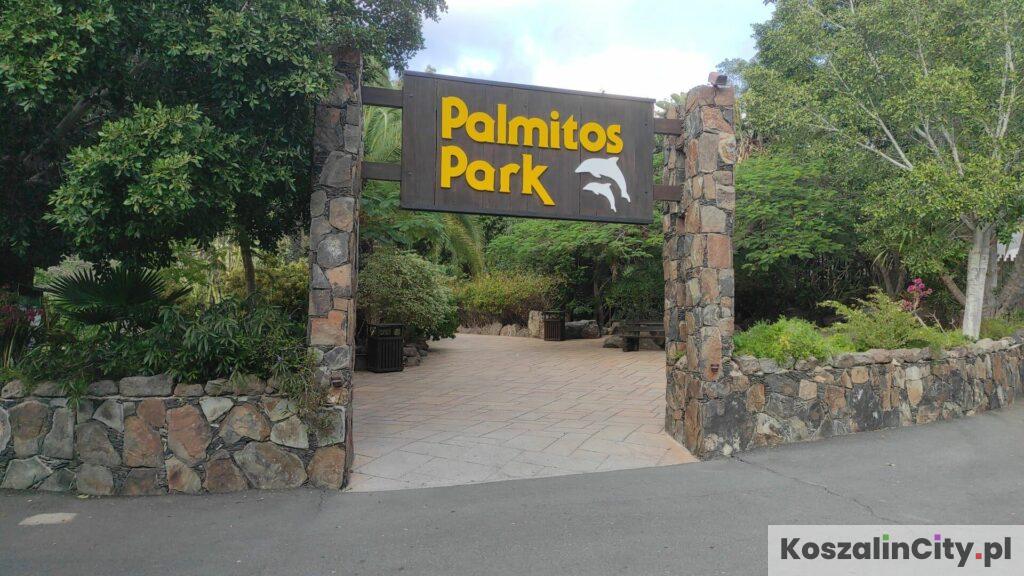 Wejście do Palmitos Park na Gran Canarii