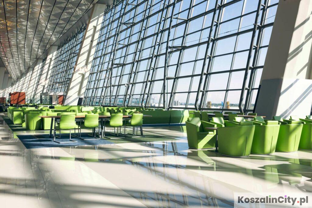 Terminal lotniska pasażerskiego Zegrze Pomorskie - Koszalin