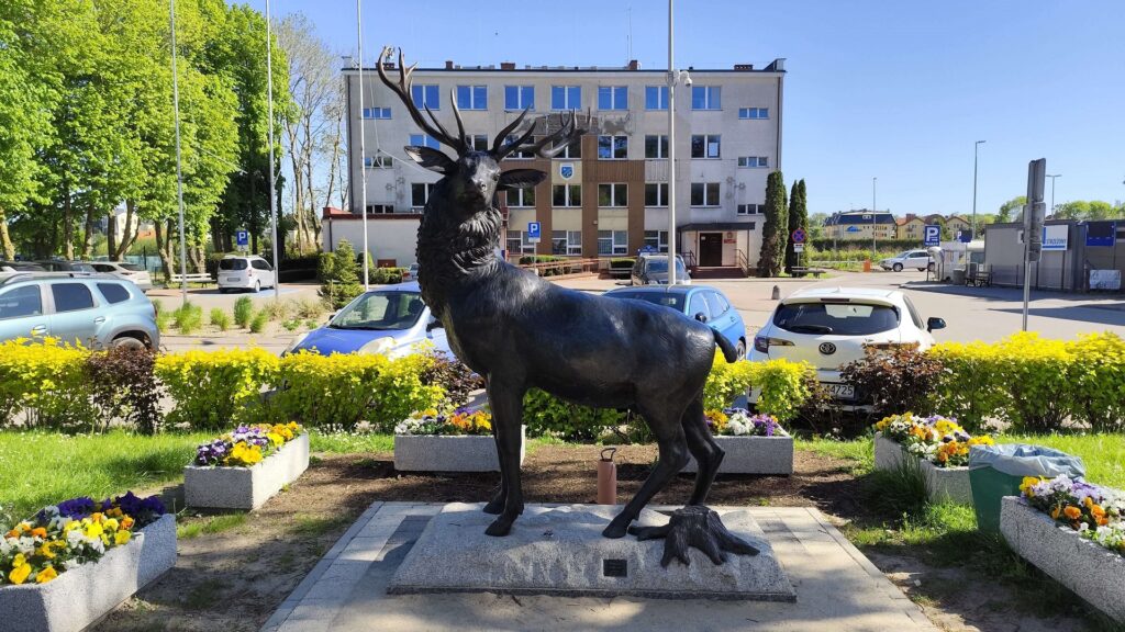 Pomnik Jelenia w Mielnie