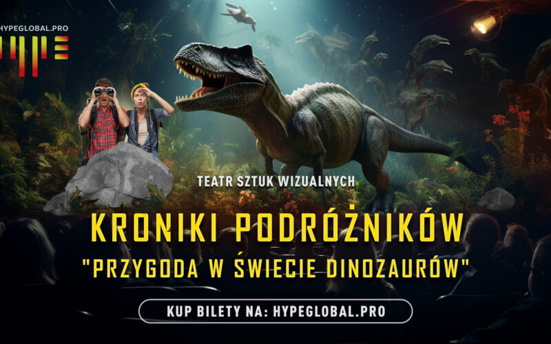 Kroniki Podróżników Przygoda w Świecie Dinozaurów. Spektakl-Widowisko 3D Teatru Sztuk Wizualnych - spektakl w Koszalinie