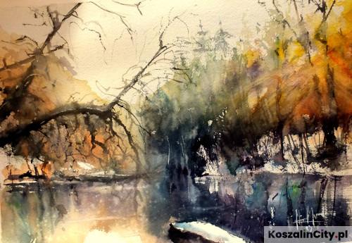 Wystawa akwareli Doroty Popowicz-Majewskiej i Mirosława Megera w Koszalinie