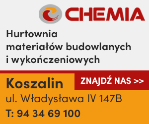Hurtownia budowlana Chemia w Koszalinie