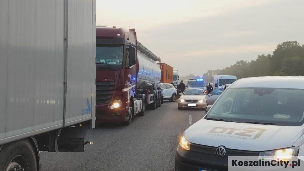 Akcja policji koło Goleniowa