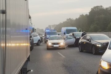 Nagranie akcji policji na S6! Blokada drogi i zatrzymanie podejrzanego [VIDEO + zdjęcia] 🔴