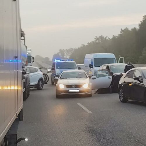 Nagranie akcji policji na S6! Blokada drogi i zatrzymanie podejrzanego [VIDEO + zdjęcia] 🔴