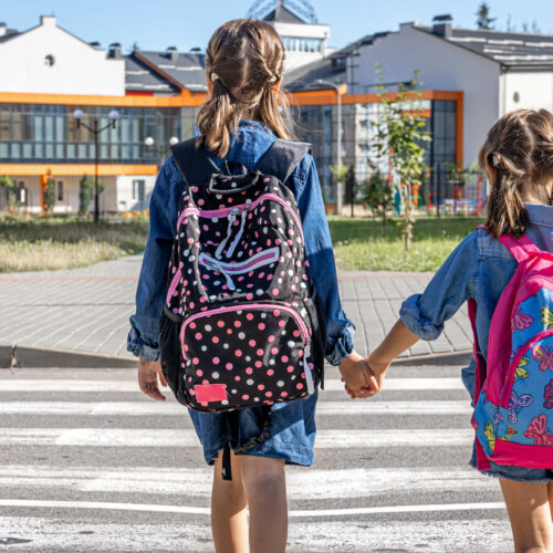 Dzielnicowi uczą najmłodszych bezpiecznych zachowań na drodze