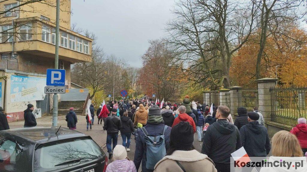Marsz Niepodległości w Koszalinie 2025 (37)