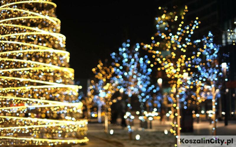 Ozdoby świąteczne w Koszalinie