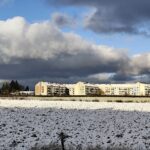 Pierwszy śnieg w Koszalinie