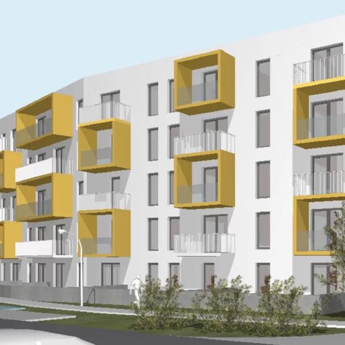 Rozpoczyna się rozbudowa osiedla KTBS na Unii Europejskiej w Koszalinie. Na terenie inwestycji ruszyły prace porządkowe