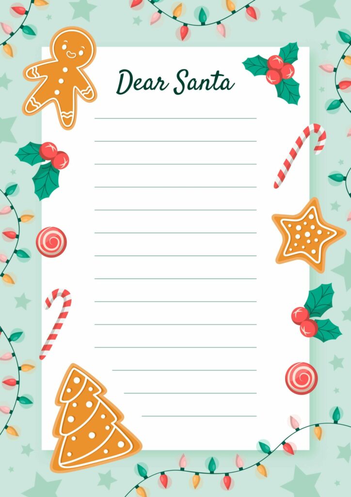 Wzór listu do świętego Mikołaja do pobrania i wydruku