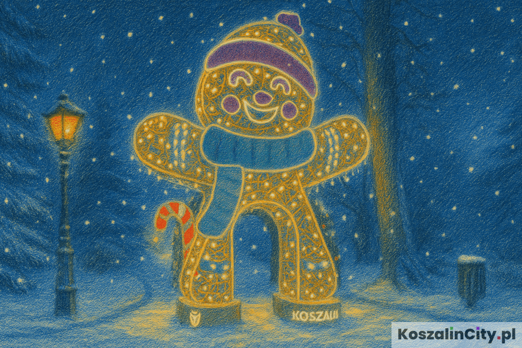 Ciastek w Parku im. Książąt Pomorskich - obraz