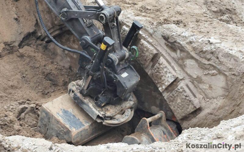 Stary most odkryty w Koszalinie podczas remontu ulicy Zwycięstwa